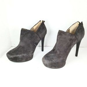 Nine West Women's Belanie Ankle Bootie Size 7.5 Gray